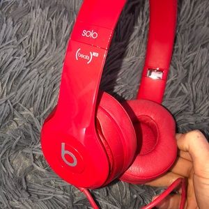 Red Beats by Dre Heaphones